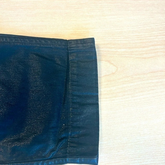 Citizens  on Humanity (C of H) jeans. Super cute size S NWOT waxed black denim - Picture 5 of 6